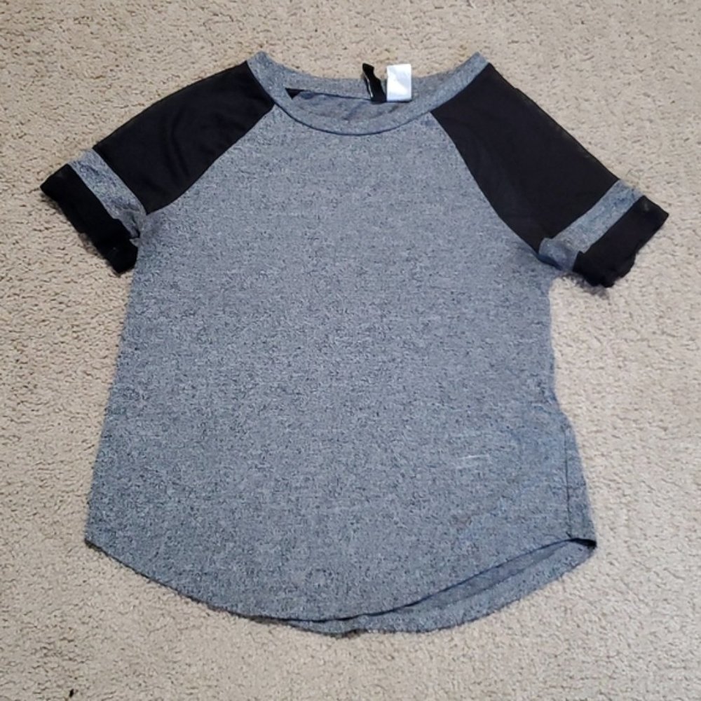 Gray H&M top